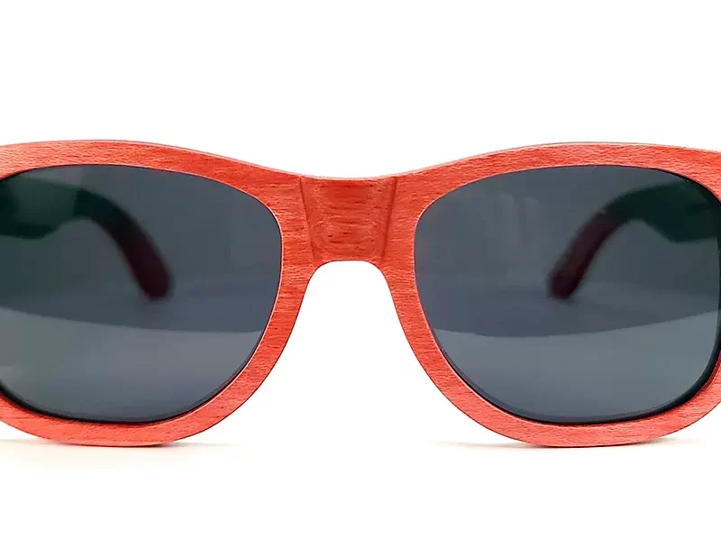 Lunettes éco-conçues San Francisco Red pour un style unique et responsable.