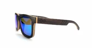 lunettes de soleil en bois d 'ébène