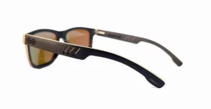 lunettes de soleil en bois d 'ébène