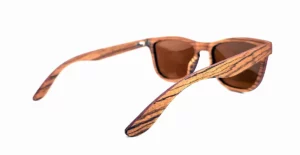 lunettes de soleil bois zebrano raider