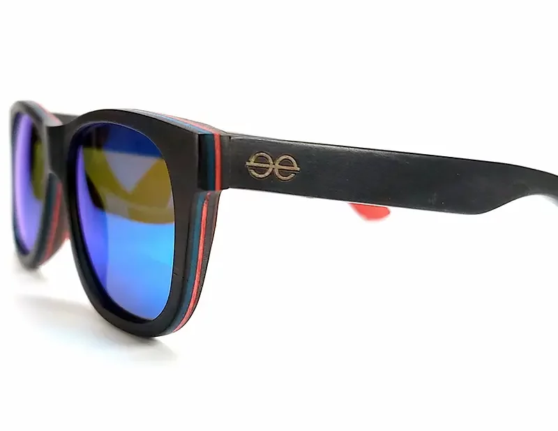 Protection solaire UV400 cat.3 offrant style et sécurité pour toutes vos activités outdoor avec la lunette San Francisco Black