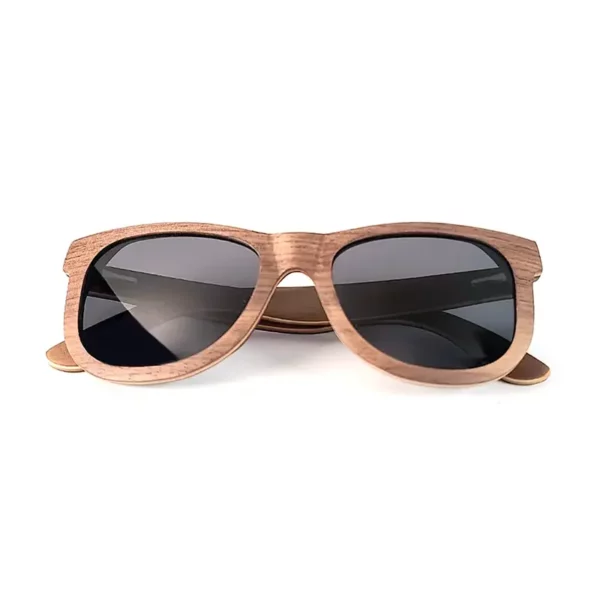 Vue complète des lunettes Howker Grey, modèles mixtes, parfaites pour les visages ronds, ovales et carrés.