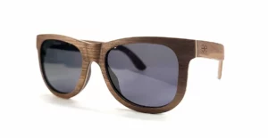 Lunette en bois de noyer