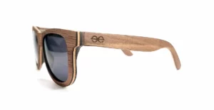Lunette en bois de noyer