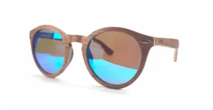 Lunette en bois essenciel Harisson blue