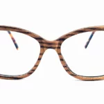 Lunette de vue en bois zebrano