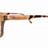 Achetez des lunettes de vue en bois de zébrano Naxos Brown