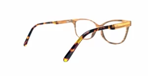 Lunette de vue en bois zebrano