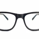 Lunettes de vues en bois noyer Naxos Black