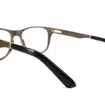 Découvrez nos lunettes de vue en bois noyer pour un style authentique du modèle Naxos Black