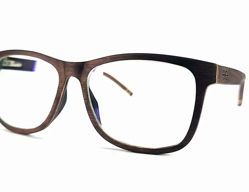 Acheter nos lunettes en bois signé Essenciel de la version optique Kea