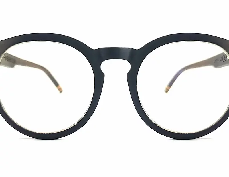 Lunettes rondes en essence de bois Essenciel de la collection Ceres