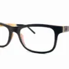 Lunettes de vue artisanale en bois rectangulaire Andros