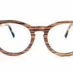 Lunette de vue en bois zebrano