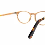 Lunette de vue en bois zebrano