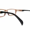 lunettes de vue en bois zébrano rectangulaire