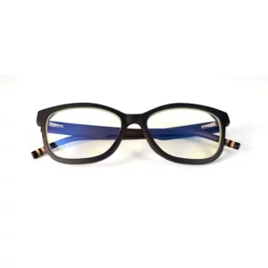 Lunettes de vue en bois d'ébène femme