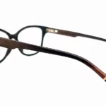 Prise de vue des lunettes de vue en bois d'ébène Milos