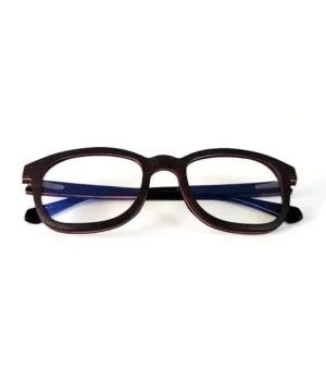Lunettes rectangulaires en ébène Syros Black pour homme ou femmes , alliant style et élégance. Parfaites pour toutes les occasions.