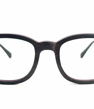 Découvrir les lunettes de correction en bois d'ébène Syros Brown