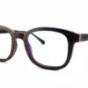 Voir nos nouvelles lunettes de vue en bois ébène Syros Brown