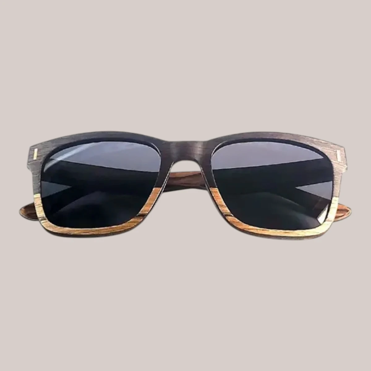 Lunettes de soleil bois Curtis-Bi