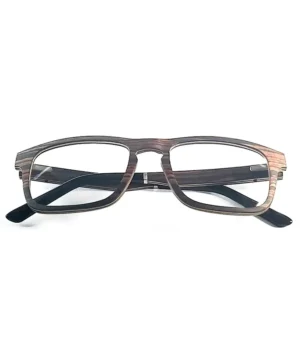 Monture carrée Samos en palissandre, classique et élégante. Un choix parfait pour allier style et qualité.