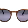 Lunettes de soleil en bois de palissandre avec verres polarisés et protection UV 400