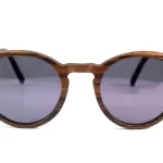 Lunettes de soleil en bois de palissandre avec verres polarisés et protection UV 400