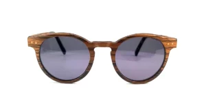 Lunettes de soleil en bois de palissandre