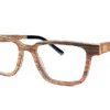 lunettes de vue bois de palissandre pour un style naturel