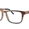 Nos lunettes mixtes Samos sont des modèles classiques et sobres en bois pour un style nature