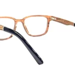 lunettes carrée de vue en bois de palissandre Cordu