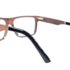 Prise de vue des lunettes optique en palissandre du modèle Naxos