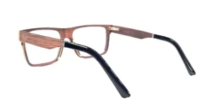 Les lunettes de vue en bois de palissandre
