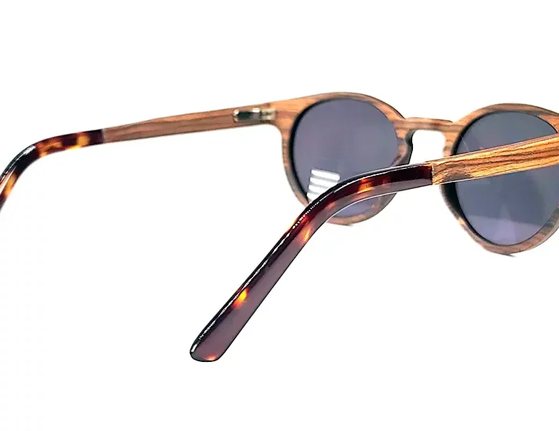 Lunettes de soleil en bois de palissandre Paul Grey 1