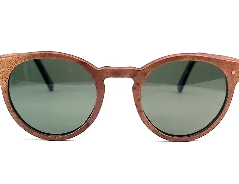 Lunettes de soleil en bois de palissandre de la collection Paul Green