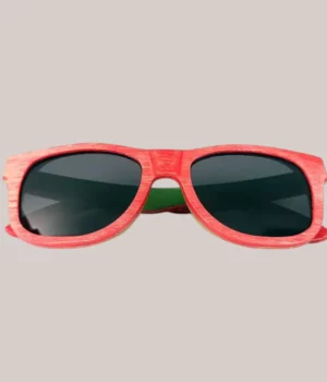 Lunettes en bois San-Francisco-Red
