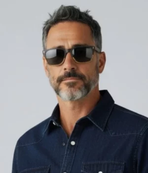 Alternative view of Lunettes de soleil bois Curtis-Bi