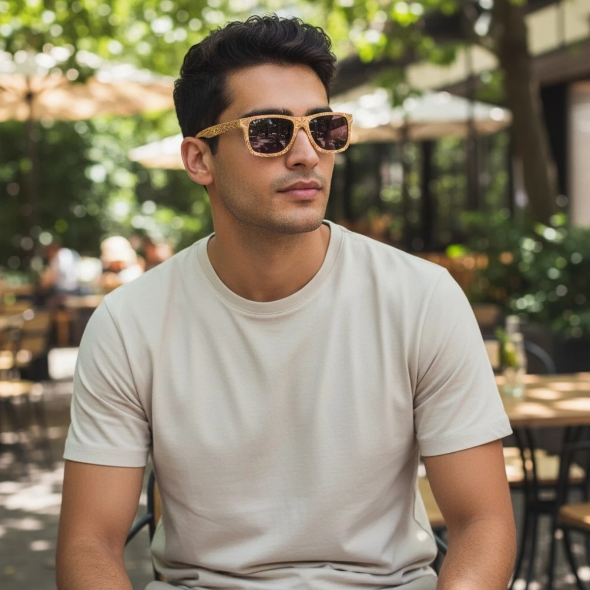 Lunettes soleil en bois Austin