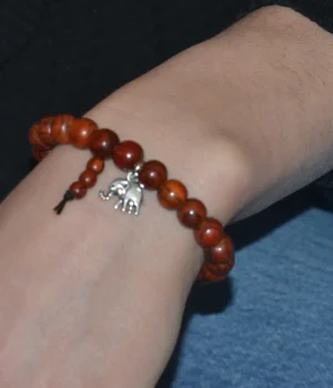 Bracelet Paix Bois Homme John - Symbole de Paix et Style Masculin | My Essenciel