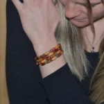 Bracelet Bois Multicolore My Essenciel - Collection Ornea, Accessoire de Mode Original