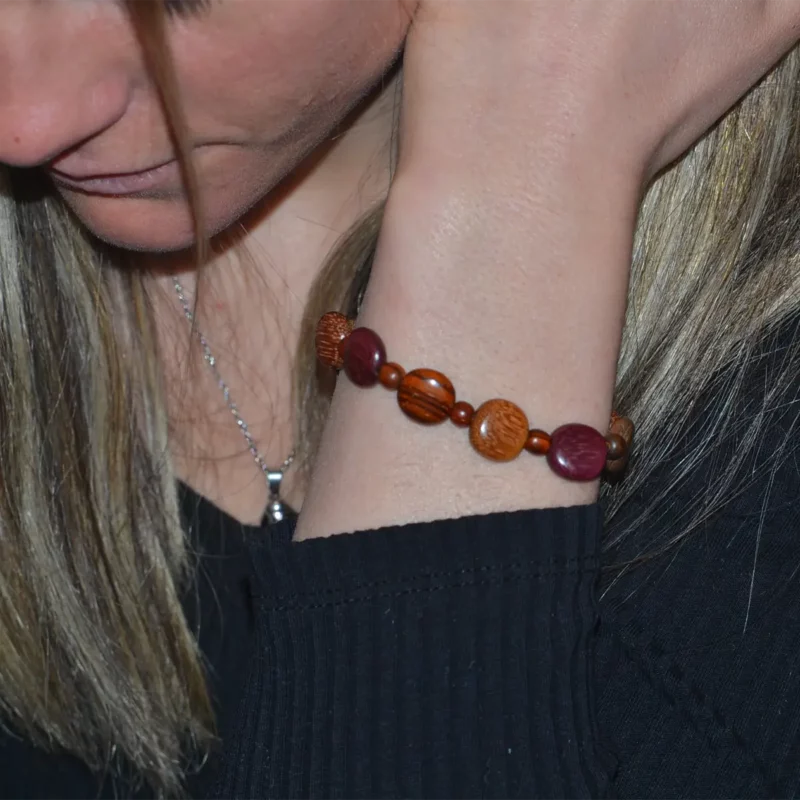 Acheter Bracelet Bois Multibois Catherina en Ligne - Élégant et Léger | My Essenciel