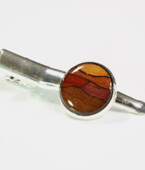 Barrette pince à cheveux enfant Miss multicolore en bois précieux