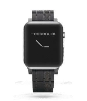 Bracelet Apple Watch en Ebène Flavio