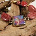 Bracelet unique Louli by Essenciel avec pierres naturelles