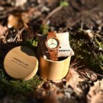 Montre Moka en bois avec mouvement suisse