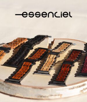 Collection de nouveaux bracelets i Watch en bois précieux - Exclusivité Essenciel