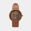 Montre écolo en bois de noyer Platina