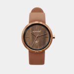 Montre écolo en bois de noyer Platina